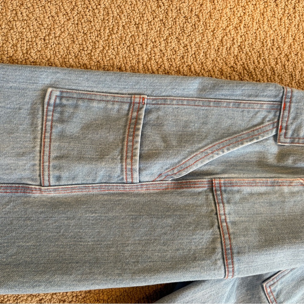 Big Bud Press Light Wash Carpenter Jeans - Picture 8 of 10